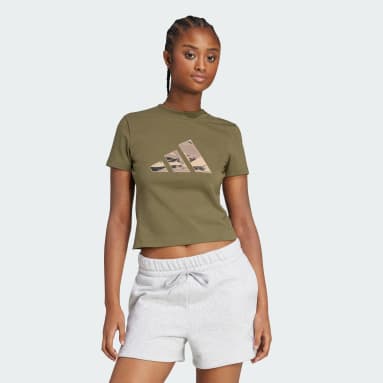 Remera Corta Camo Graphic