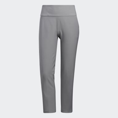 Pants Pull-On Largo al Tobillo Gris Mujer Golf