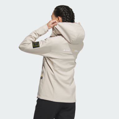Chaqueta National Geographic Soft Shell Beige Mujer TERREX