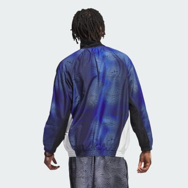 Track top imprimé intégral MV noir Hommes Originals