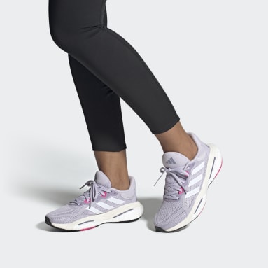 Women's Running Purple Solarglide 6 Running Shoes