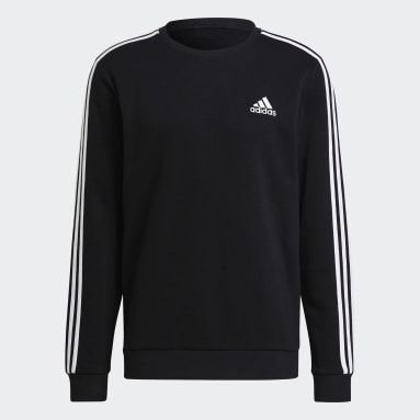 Essentials Fleece 3-Stripes genser