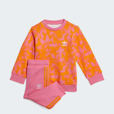 Conjunto Summer Allover Print Naranja Niño Originals