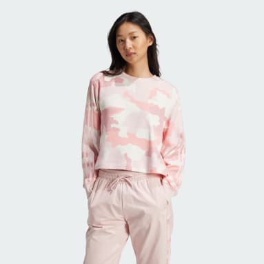 Polera Corta Essentials 3 Tiras Estampado de Camuflaje