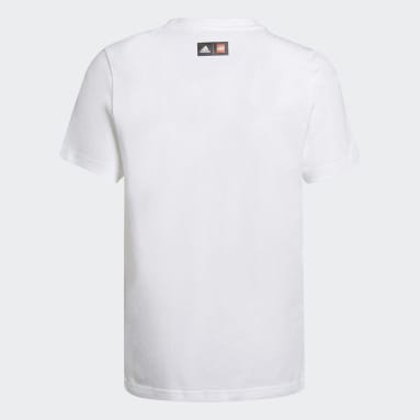 T-shirt adidas x LEGO® Play Graphic Bianco Bambini Sportswear