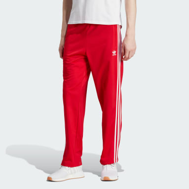 Men's Originals Red Adicolor Classics Firebird Track Pants