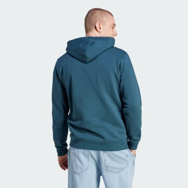 Sudadera Adicolor Classics 3 bandas Turquesa Hombre Originals