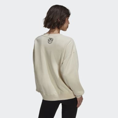 Ženy Originals bílá Mikina adidas Originals x André Saraiva