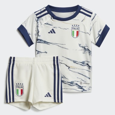 Deti Futbal biela Súprava Italy 23 Away Baby