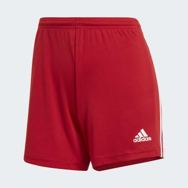 Women Soccer Red Squadra 21 Shorts