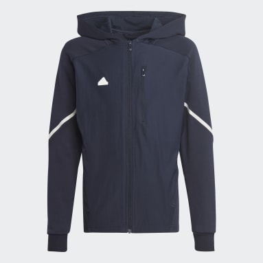 Chaqueta con capucha Designed for Gameday Azul Niño Sportswear