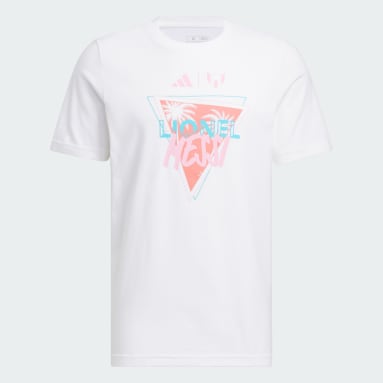 Men's Lifestyle White Messi Tee