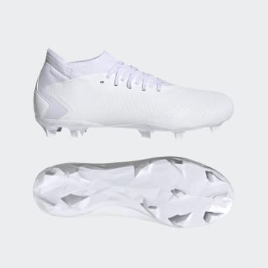 Soccer White Predator Accuracy.3 Firm Ground Cleats