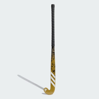 Jeugd 8-16 Jaar Veld Hockey Youngstar.9 Gold/Black Hockeystick 71 cm