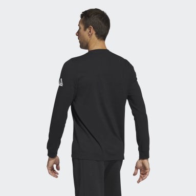 Camiseta Estampada Manga Longa City Escape Preto Homem Sportswear