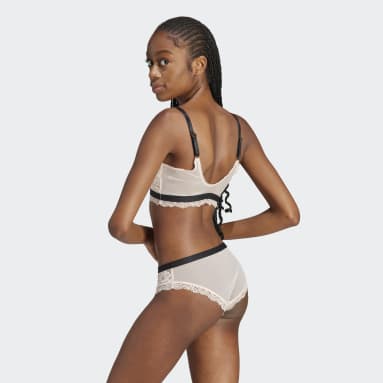 adidas Ribbed Modern Flex Brami Underwear - White | Women's Lifestyle |  adidas US