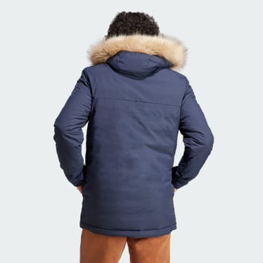 Parka com Capuz com Pelagem