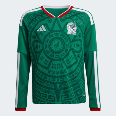 Jersey Local Selección Nacional de México 26 Manga Larga para Niños