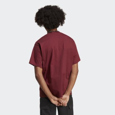 Men's Originals Burgundy Adicolor Contempo Tee