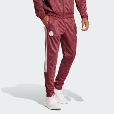 Burgundy Trousers adidas UK