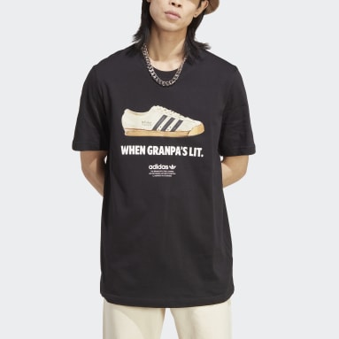 T-shirt Graphics New Age noir Hommes Originals