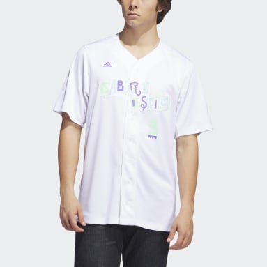 Men's Button Down Baseball Jersey - T-Shirts & Tank Tops