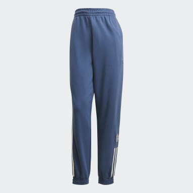Pantalon de survêtement Adicolor 3D Trefoil Bleu Femmes Originals