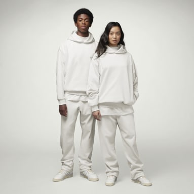 Basketbal bílá Sportovní kalhoty adidas Basketball 001_Sweat Pants