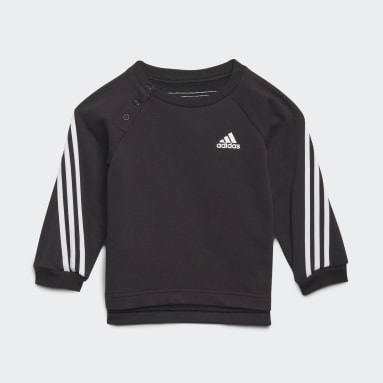 Kinder Sportswear Future Icons 3-Streifen Jogger Set Schwarz