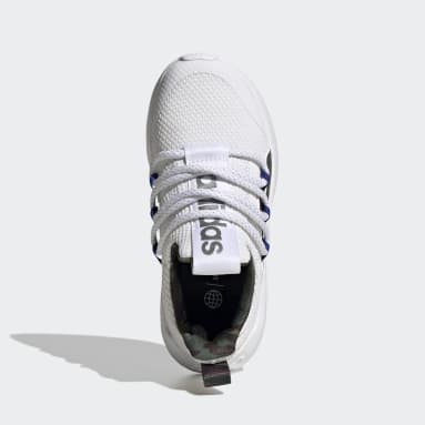 Børn Sportswear Hvid Lite Racer Adapt 5 Lifestyle Running Slip-On Lace sko