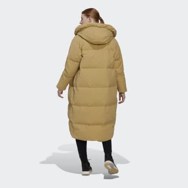 Cappotto imbottito Big Baffle Beige Donna Sportswear