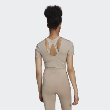 Camiseta Best of adidas Gris Mujer Gimnasio Y Entrenamiento