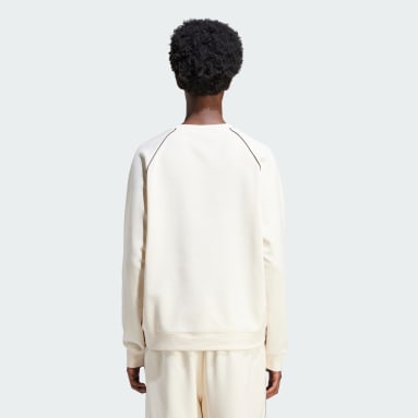 Men Lifestyle Beige Wales Bonner Crew Sweatshirt