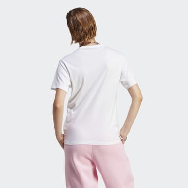 T-shirt Adicolor Essentials Branco Mulher Originals
