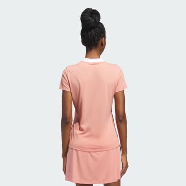 Camiseta Made With Nature Rojo Mujer Golf