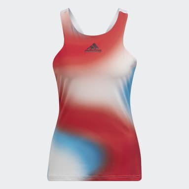 Esqueleto en Y Melbourne Estampado Deporte Tenis Blanco Mujer Tennis