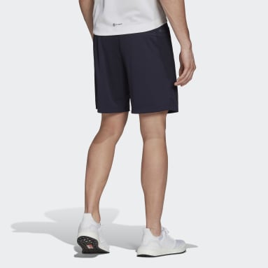 Men Training Blue Big Badge of Sport Training Short