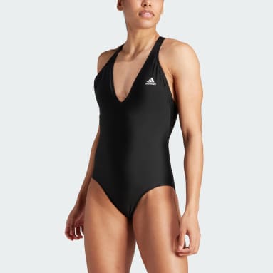 3-Stripes Badedrakt Svart