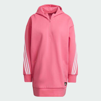 Roze Hoodies Outlet adidas NL