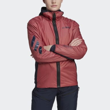 Casaco com Isolamento Híbrido Ski Touring Skyclimb TERREX Vermelho Mulher TERREX