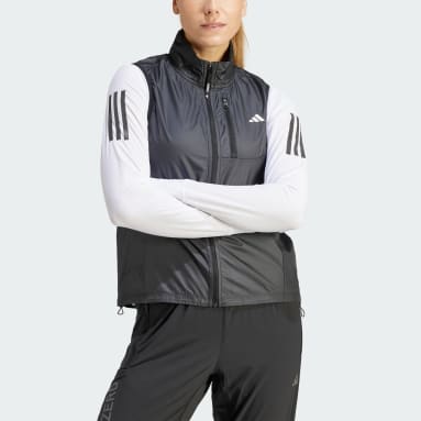 Run Icon 3-Streifen Running Wind Weste   - ALL IN Sport  Onlineshop für Kleidung, Schuhe & Ausrüstung