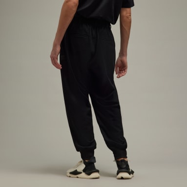 Pantalón Wool Flannel Cuffed Y-3 Negro Hombre Y-3