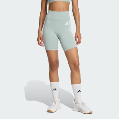 Optime Essentials 3-Stripes Short Leggings