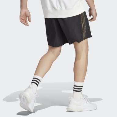 Herr Sportswear Svart AEROREADY Essentials Chelsea 3-Stripes Shorts