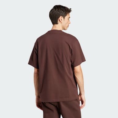 Camiseta Adicolor Contempo Marrón Hombre Originals