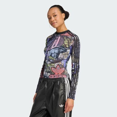 Camiseta Power Malha Elástica AOP adidas x Jeremy Scott
