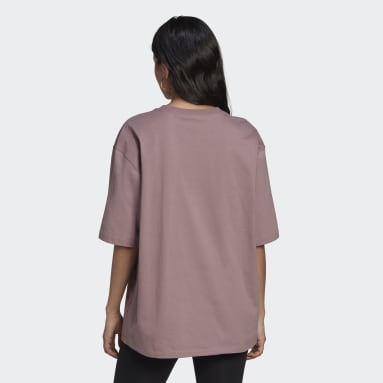 Ženy Originals fialová Tričko LOUNGEWEAR Adicolor Essentials