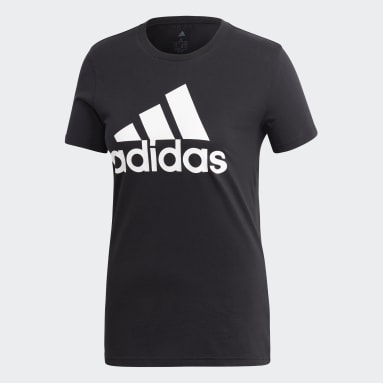 T-shirt Must Haves Badge of Sport noir Femmes Essentials