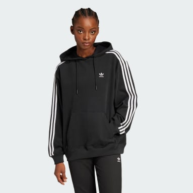 Sudadera con Gorro Adicolor 3 Franjas Holgado
