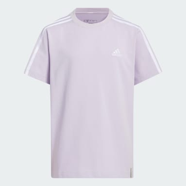エッセンシャルズ プラス レギュラーフィット スリーストライプス 半袖Tシャツ キッズ